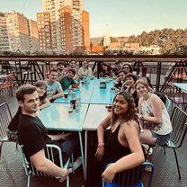 Game Night at Local Bar on Terrace